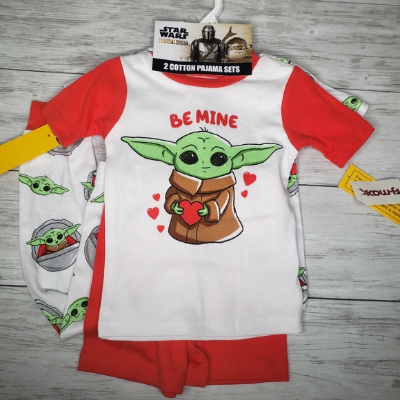 Disney Pajamas Disney Baby Yoda Pjs Toddler Pajamas Mandalorian